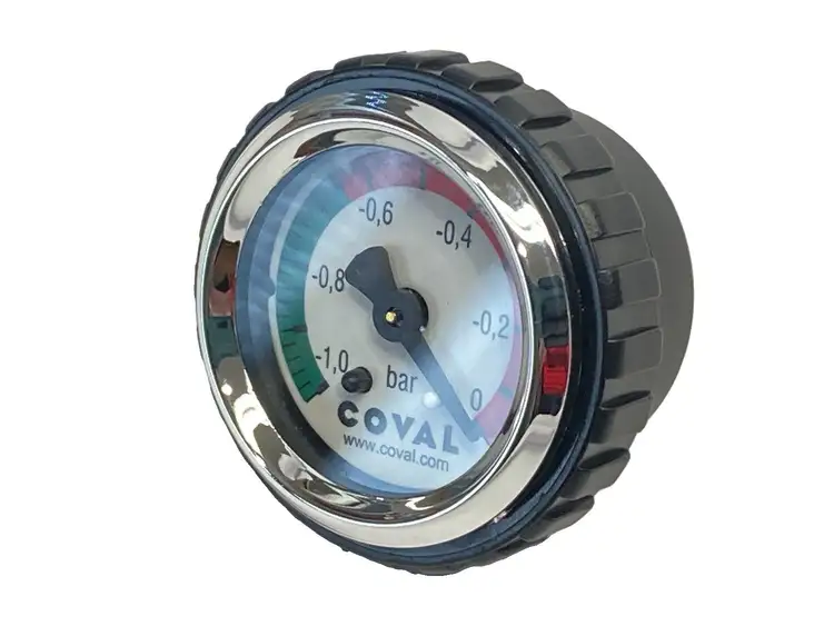 New | in-Stock Coval Pneumatic Vacuum Gauge -1,0-0 Bar Vacuum Gauges / Controllers Michigan US | Maverick Industrial Sales #1414285