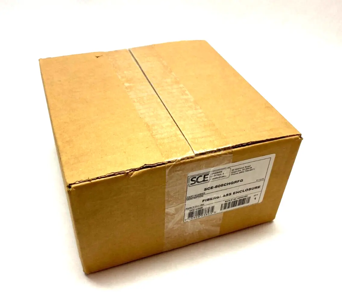 NEW SCE FIBERGLASS ENCLOSURE WALL-MOUNT