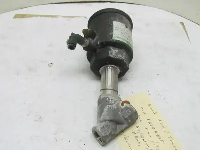 ASCO Joucomatic 1/2" Stainless Steel Pressure Operated Angled Piston Type Valve