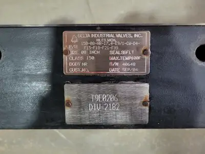 8" Class 150 Knife Gate Valves