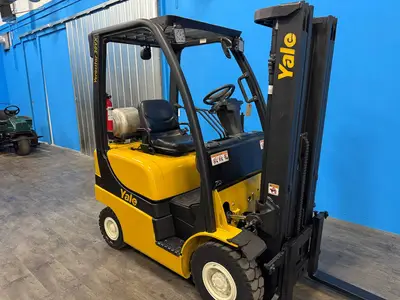 Used 2020 YALE GLP030VX Liquid Propane Forklifts Minnesota US | Birnstengel Equipment #1554081