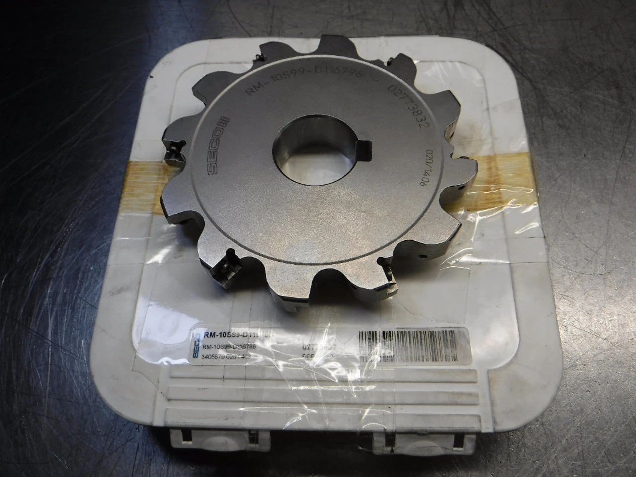 SECO 4.86" Indexable Slot Milling Cutter RM-10S99-D116796-02773832 (LOC1561)