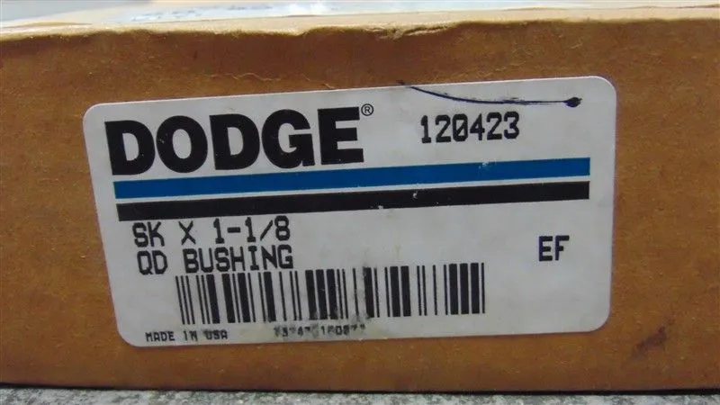 Dodge 120423 SK X 1-1/8 QD Bushing New NIB