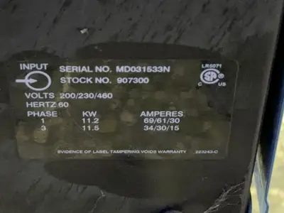 Used MILLER MILLERMATIC 350P Mig Welders Ohio US | HGR 24 #1175355