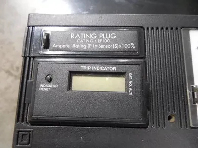 Square D ME36400LI I-Line Electronic Trip Circuit Breaker 400 Amp Sensor Used