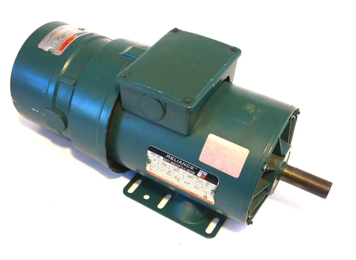 NEW RELIANCE ELECTRIC P14H1938N-TK AC MOTOR 1.5 HP W/ F52A0604M-TK UNIBRAKE