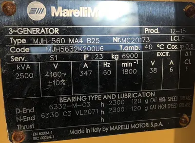 USED MARELLI MJH5632K200U6
