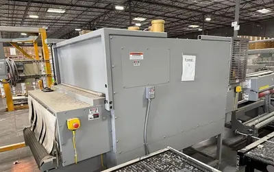 36" TEXWRAP MODEL 3618ISSR SIDE SEAL AND STE-1348OCS HEAT TUNNEL SYSTEM 2021