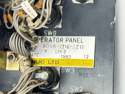 A04B-0216-C211 | Fanuc  Operator Control Panel - Used