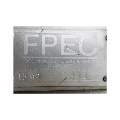 USED FOOD PROCESSING EQUIPMENT 814
