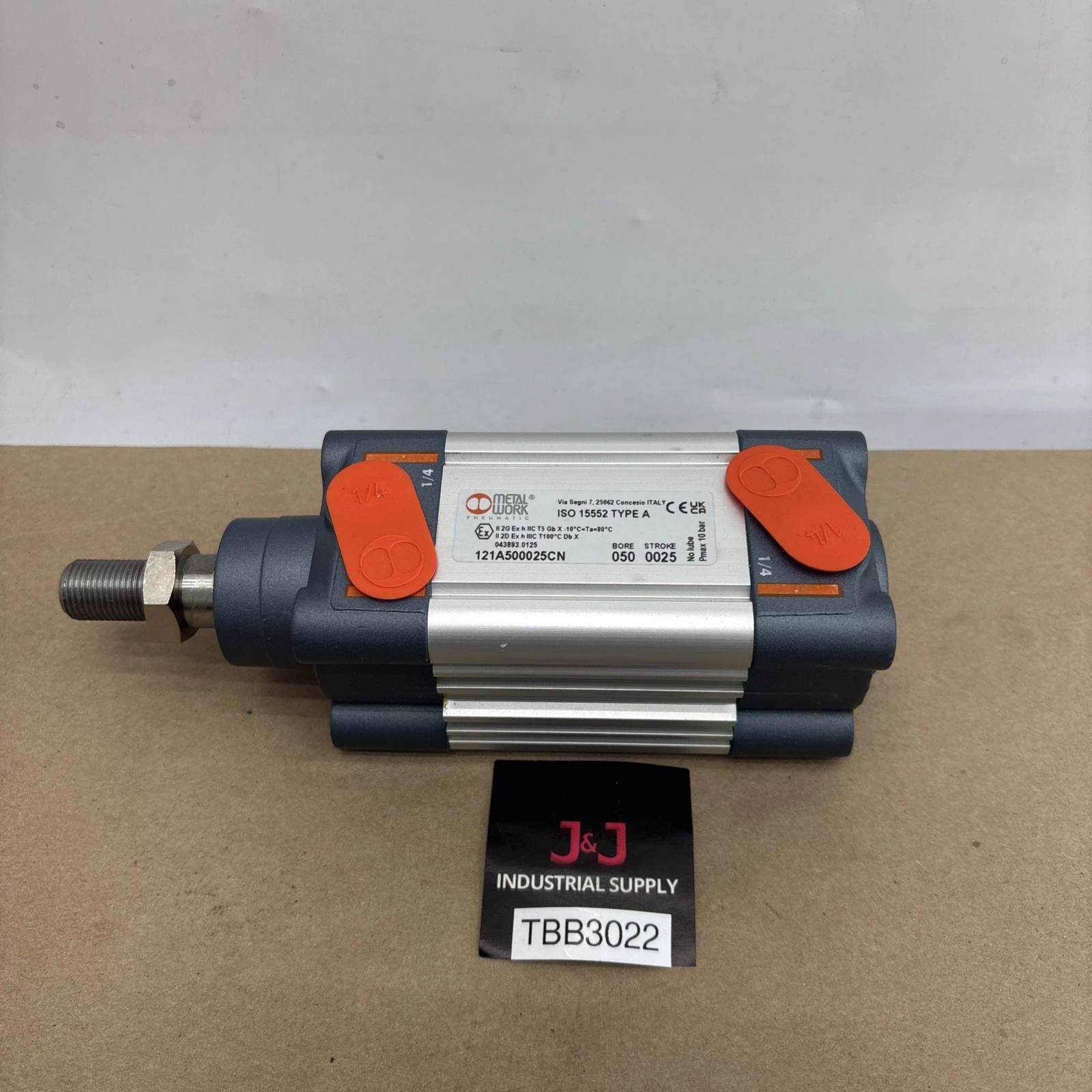 NEW Metal Work Pneumatic 121A500025CN
