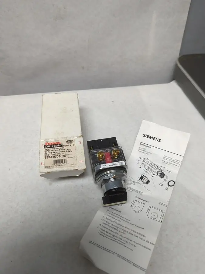 New | in-Stock FURNAS 52SA2GDBJ2K1 Miscellaneous Equipment (Electrical & Power) Ohio US | Surplus Asset Holdings #1237860