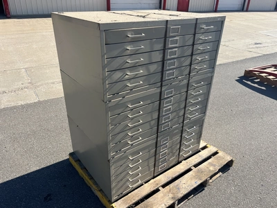 USED SAFCO METAL STORAGE CABINETS