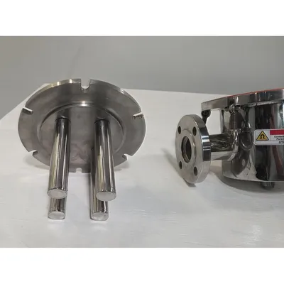 NEW 1-1/2" Stainless Steel Liquid Line Magnet Trap Ferrous Separator