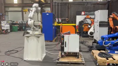 ABB IRB 2600-12/1.65 Complete Robot System w/ IRC5 Controller