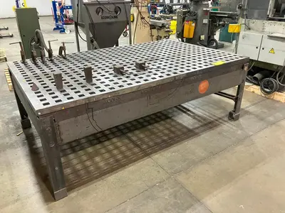 Used _UNKNOWN_ _UNKNOWN_ Welding Tables Minnesota US | Myron Bowling Auctioneers Inc #1541912