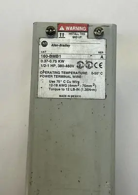 USED ALLEN-BRADLEY 160-BMB1