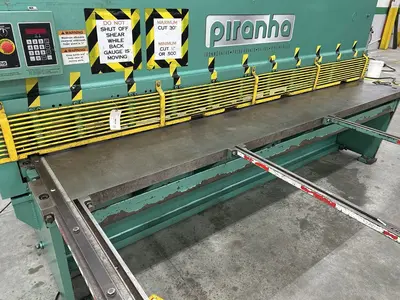 Used PIRANHA M1410 Power Squaring Shears (Inch) Georgia US | The Equipment Hub #1148002
