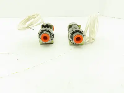 Honeywell Skinner B11HX2 Solenoid Valve 2-Way NO 24V 40 PSI 1/8" NPT Lot of 2