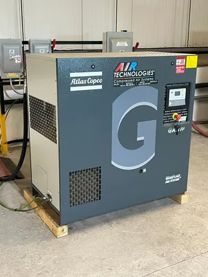 2017 ATLAS COPCO GA11 FF rotary screw air compressor | Levy Recovery Group (1)