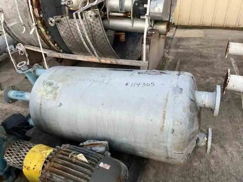 100 gal m&m welding ss pressure vessel