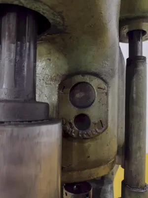 28" CINCINNATI BICKFORD MODEL #3L GEARED HEAD SINGLE SPINDLE  DRILL: STOCK #22815