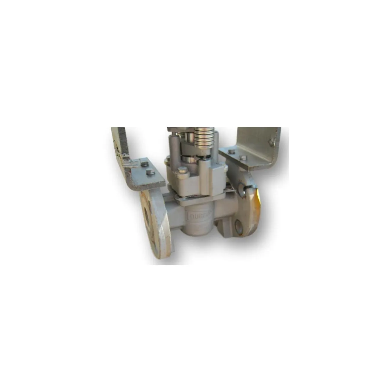 1.5" DURCO FLOWSERVE STAINLESS STEEL PROCESS PLUG VALVE 1.5-TSG4-31C1LLT9M1GAS