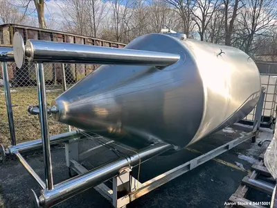 Used Glacier Tanks 40 BBL Stainless Steel Brew Tank / Fermenter – Jacketed Conical Fermentation Vessel