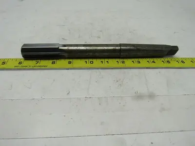 NATIONAL 1" Reamer #1 MT 8 Flute 10" O.A. 2"+ Cutter Length Lot/4