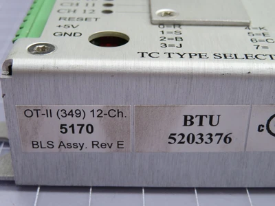 Used BTU _UNKNOWN_ Programmable Logic Controllers | OCO Industrial #1669107