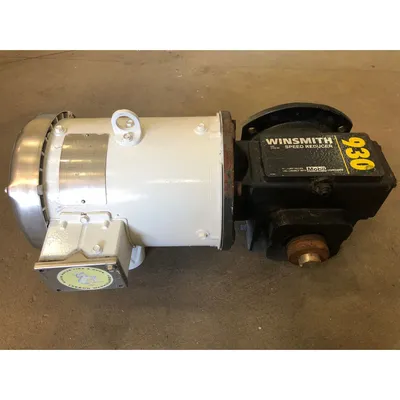 Used 5 HP Leeson Winsmith Gearmotor