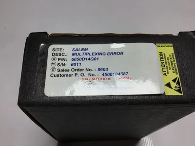 Westinghouse 6050D14G01 Multiplexing Error Board PC2