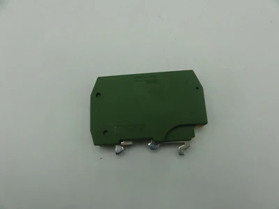 (47) Entrelec M4/6-4A-P Green/Yellow Screw Clamp Terminal Blocks Ground