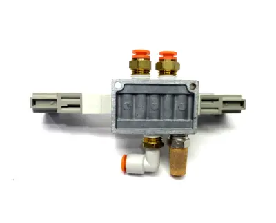 SY5440-6D | SMC  Solenoid Valve & Base - Used