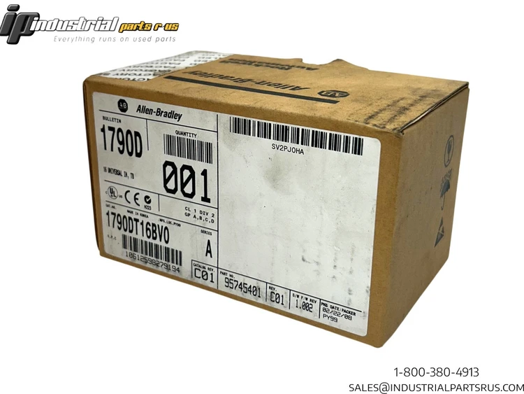 New | in-Stock ALLEN BRADLEY 1790D-T16BVO PLC Input & Output Kentucky US | Industrial Parts R Us Inc. #758817