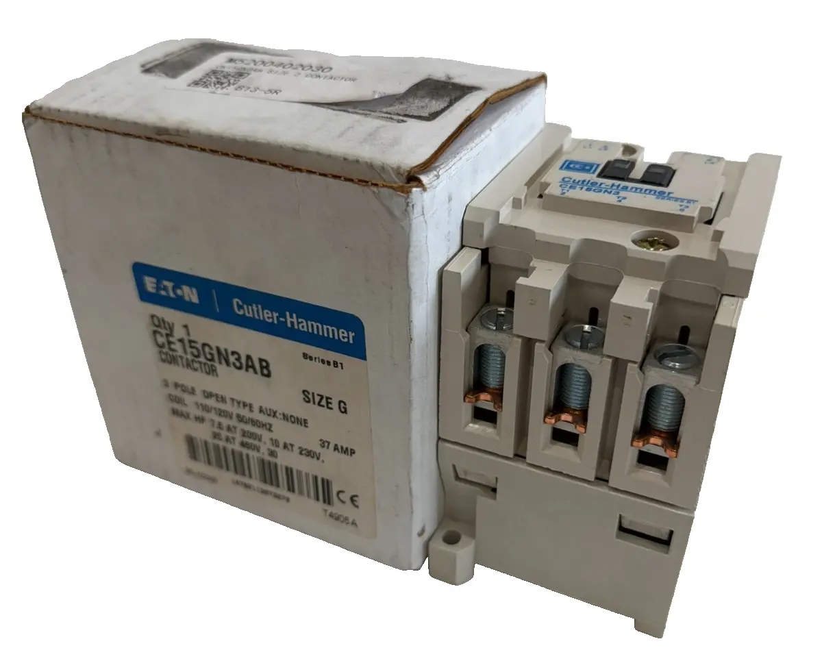 NEW EATON CUTLER HAMMER CE15GN3AB CONTACTOR SIZE G SERIES B1