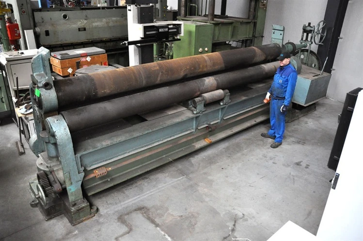 Used TR PBI 5000 X 15 MM Angle Bending Rolls | Apt International N.V #365049