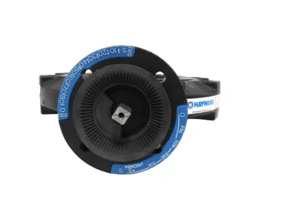 NEW HAYWARD 6" BUTTERFLY VALVE GFPP