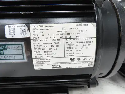 AMT 4251-95 Centrifugal Pump 3" x 2" NPT 380GPM US Motor 15Hp 230/460V 3Ph