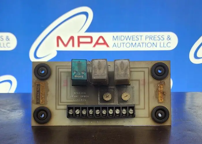 Used MINSTER 491-0331 Relays & Switches | Midwest Press and Automation #618251