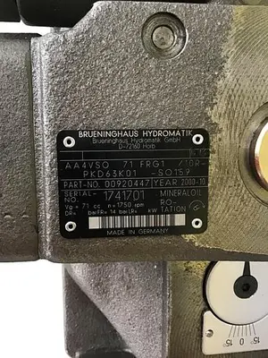 USED BRUENINGHAUS HYDRAULIK AA4VSO71FRG110R