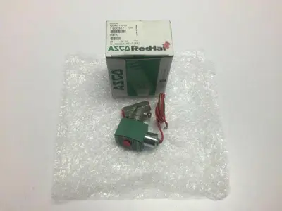 Asco Red Hat 8030G064 Solenoid Valve 3/8" NPT Stainless 120v NC 302804