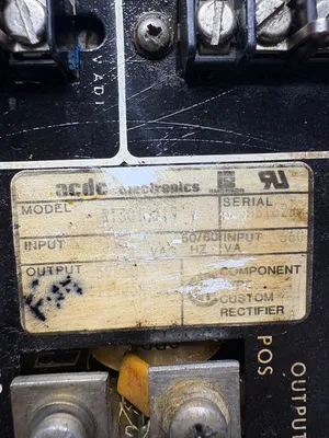 ACDC ELECTRONICS RT301-119 Electrical/PLC/Automation | ESS Industrial Equipment Sales (8)