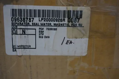 NEW SULZER BINGHAM 2R0159 SEPERATOR, SEAL WATER, MAGNETIC