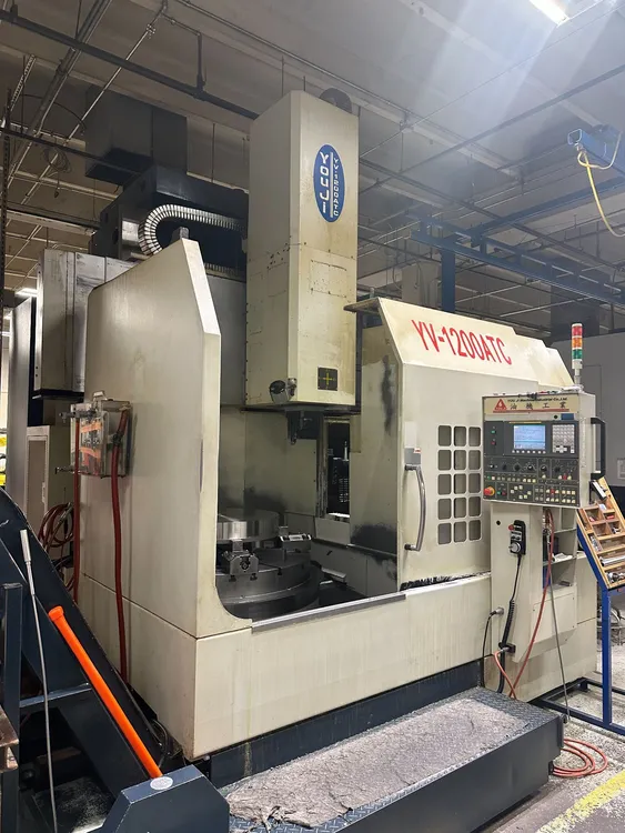 Used 2007 YOU-JI YV-1200 Vertical Boring Mills (incld VTL) California US | Machinery Resources International #1426162