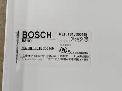 NEW BOSCH F01U300149