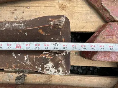 Used AFTERMARKET 7-5/8” W X 37" L CHISEL BIT FOR CABLE TOOL Tool Bits Pennsylvania US | East West Machinery & Drilling #1417330