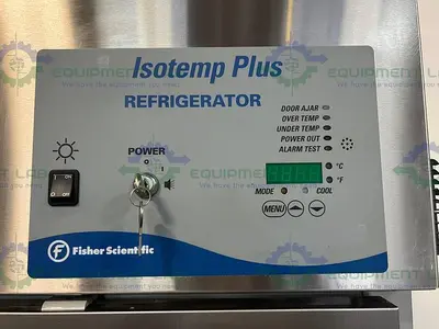 USED FISHER SCIENTIFIC 13-986-126RA ISOTEMP PLUS LABORATORY REFRIGERATOR 1°C TO 12°C