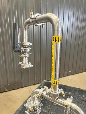 Used Wilden Saniflo Diaphragm Pump, 1.5" X 1.5''