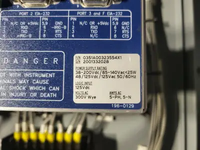 25kV 1200A 3ph Switchgear Unit w/ (2) Power Vac Breaker VB1 27.0-16-0